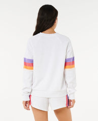 Las Dalias Raglan Crew