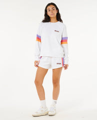 Las Dalias Raglan Crew