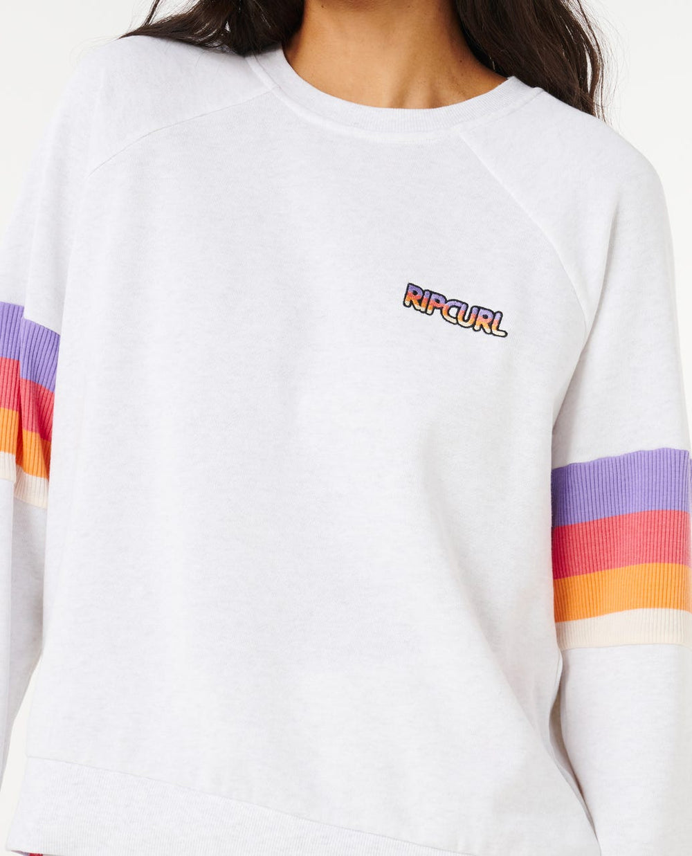 Las Dalias Raglan Crew