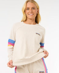 Las Dalias Raglan Crew