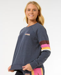 Las Dalias Raglan Crew