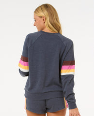 Las Dalias Raglan Crew