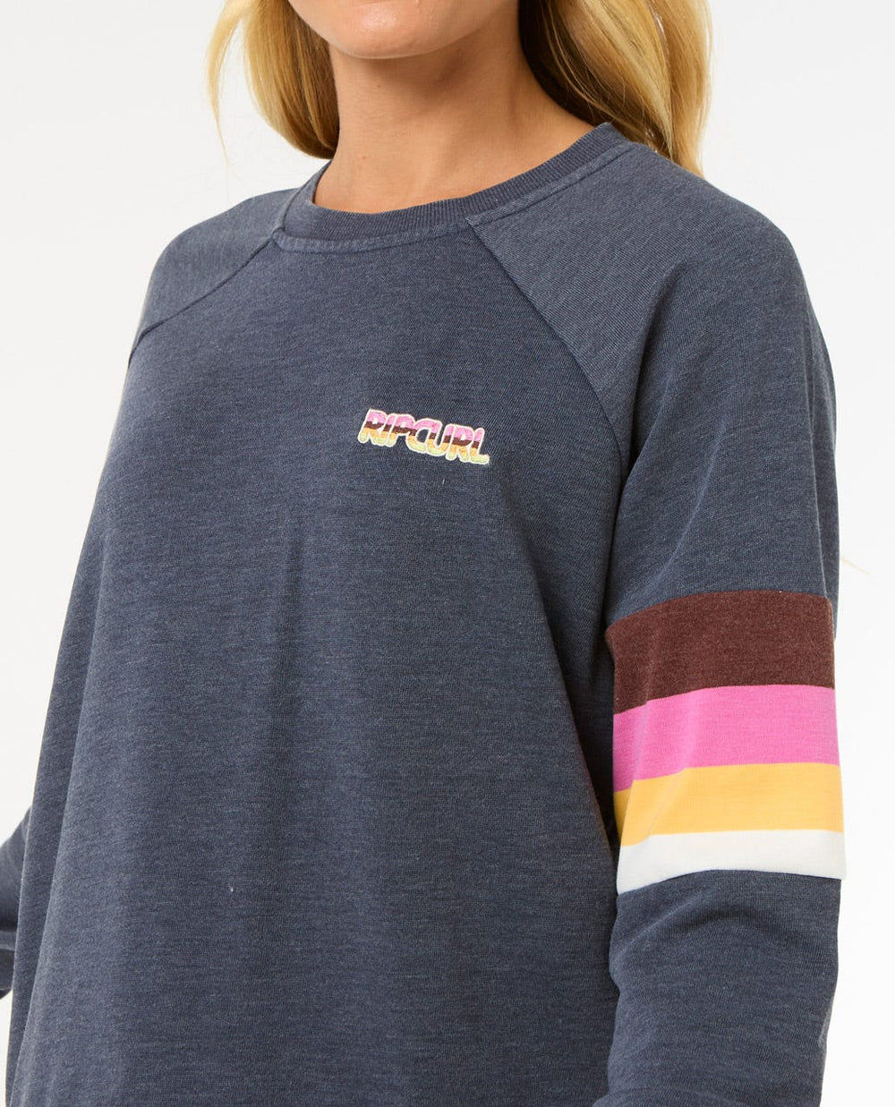 Las Dalias Raglan Crew