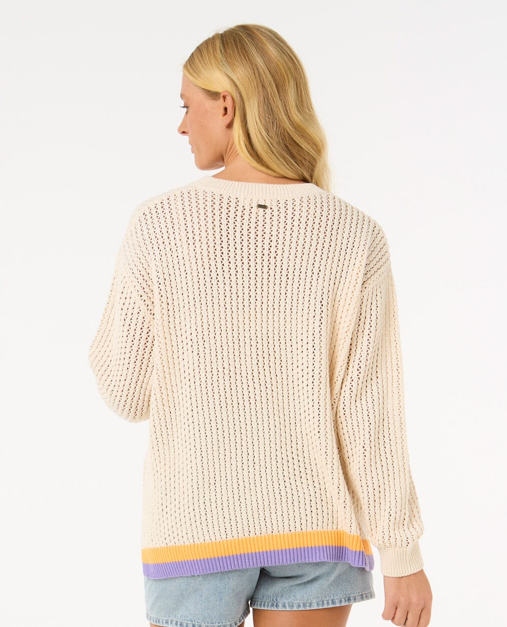 Cala Vadella Crochet Sweater
