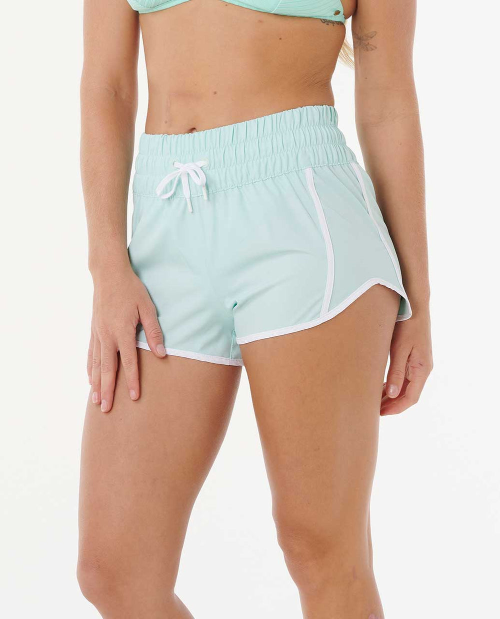 High Waist 3" Retro Volley Boardshort
