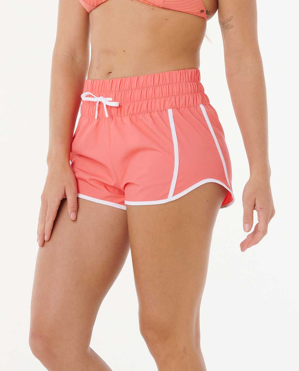 High Waist 3" Retro Volley Boardshort
