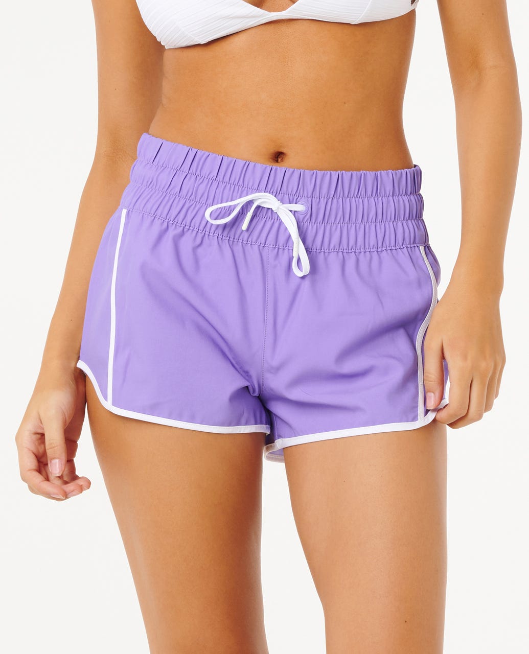 High Waist 3" Retro Volley Boardshort