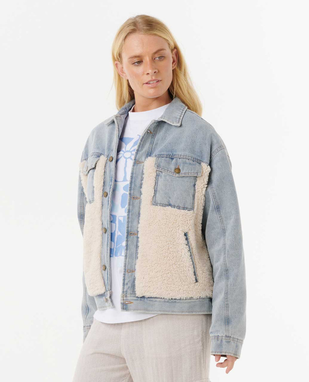 Cruisin' Sherpa Denim Jacket