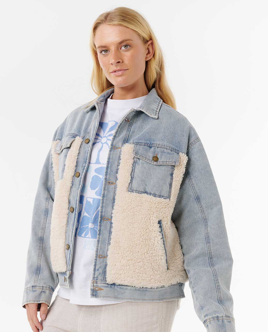 Cruisin' Sherpa Denim Jacket