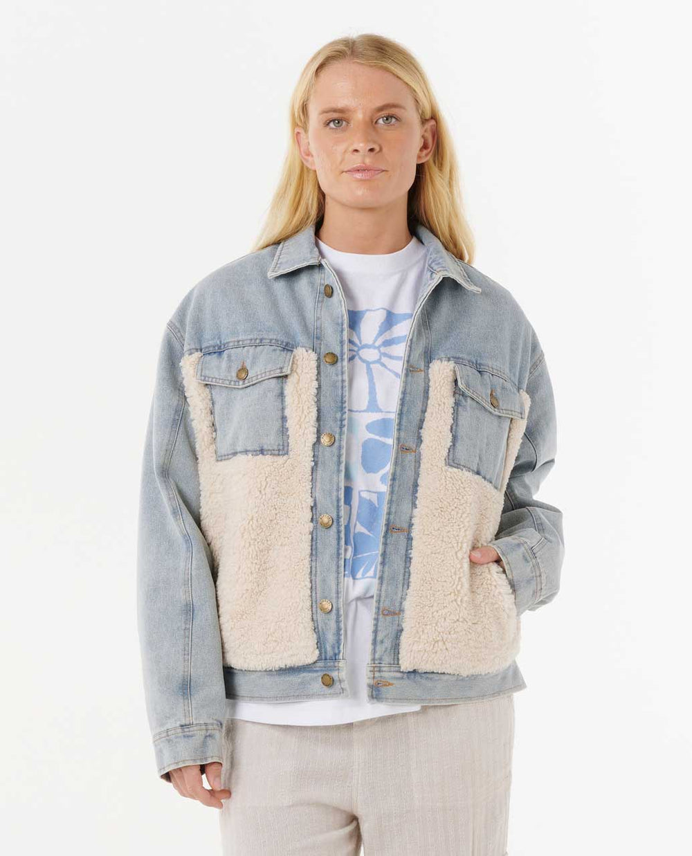 Cruisin' Sherpa Denim Jacket