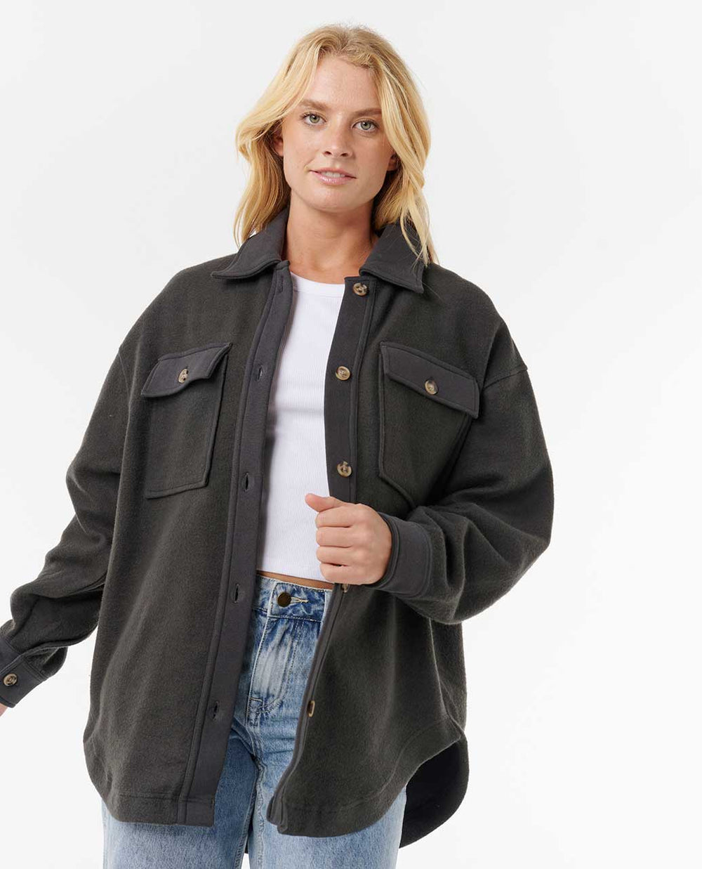 High Tide Fleece Shacket