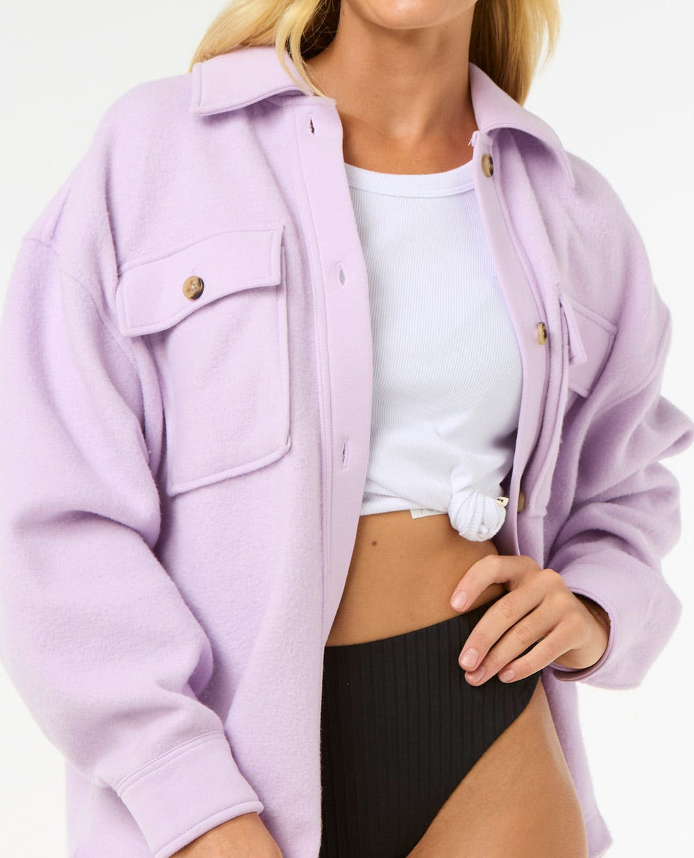 High Tide Fleece Shacket