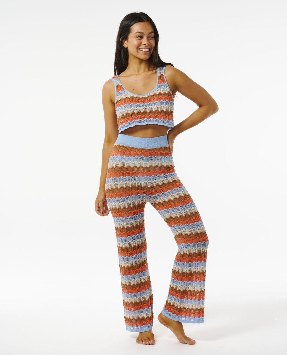 Santorini Sun Crochet Pant