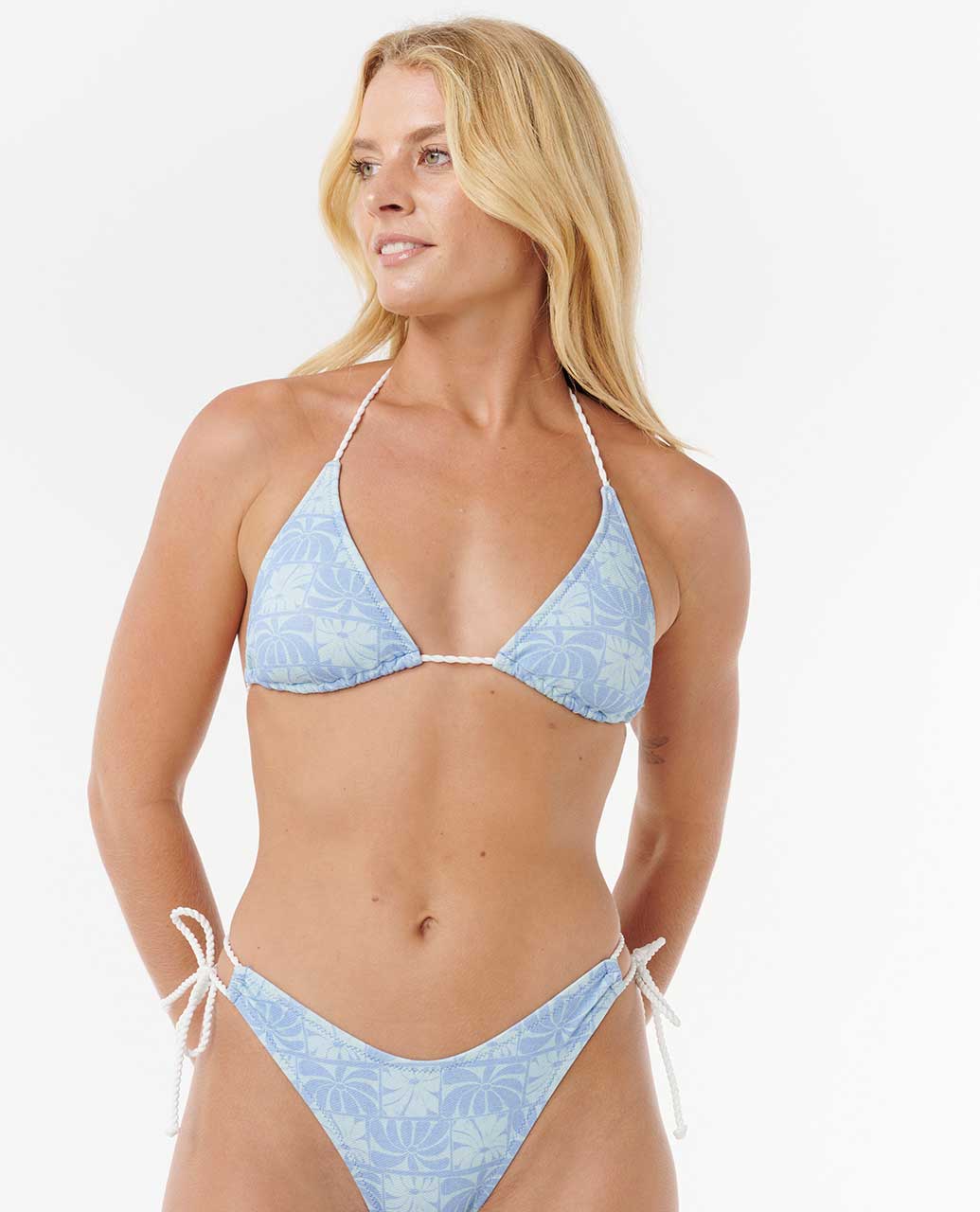 Artist Of The Search - Ty Williams Texture Triangle Bikini Top