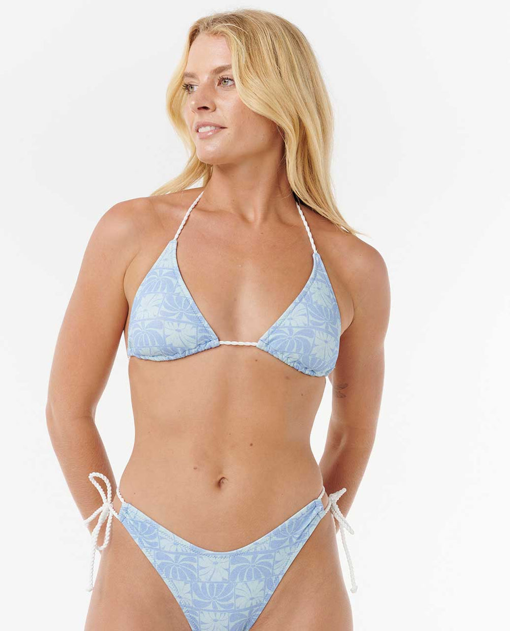 Artist Of The Search - Ty Williams Texture Triangle Bikini Top