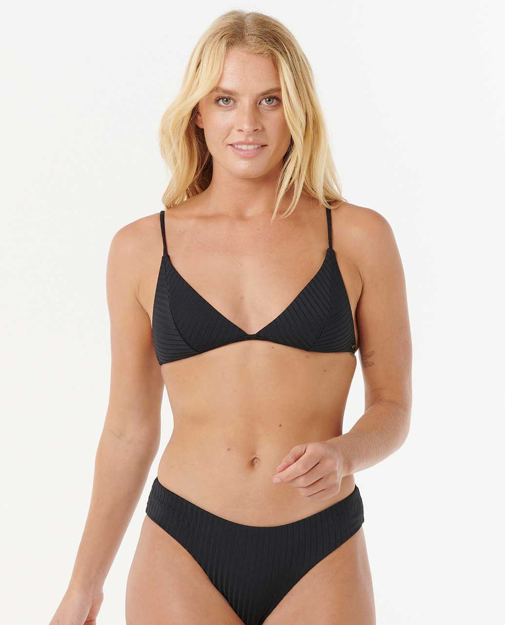 Premium Surf Banded Fixed Triangle Bikini Top