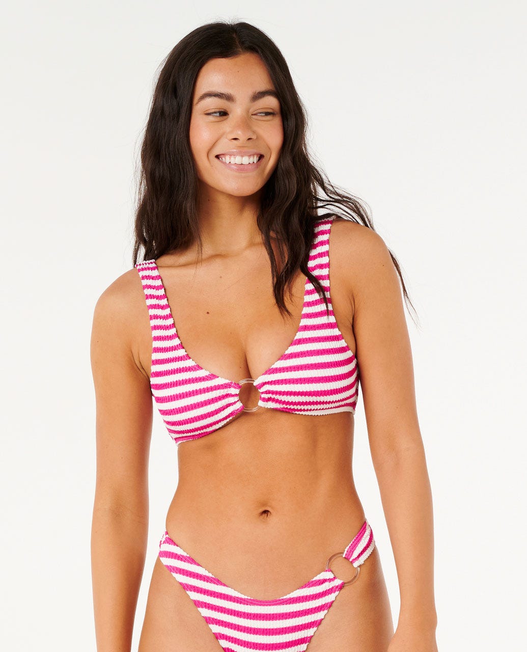 Es Vedra Stripe Bikini Crop
