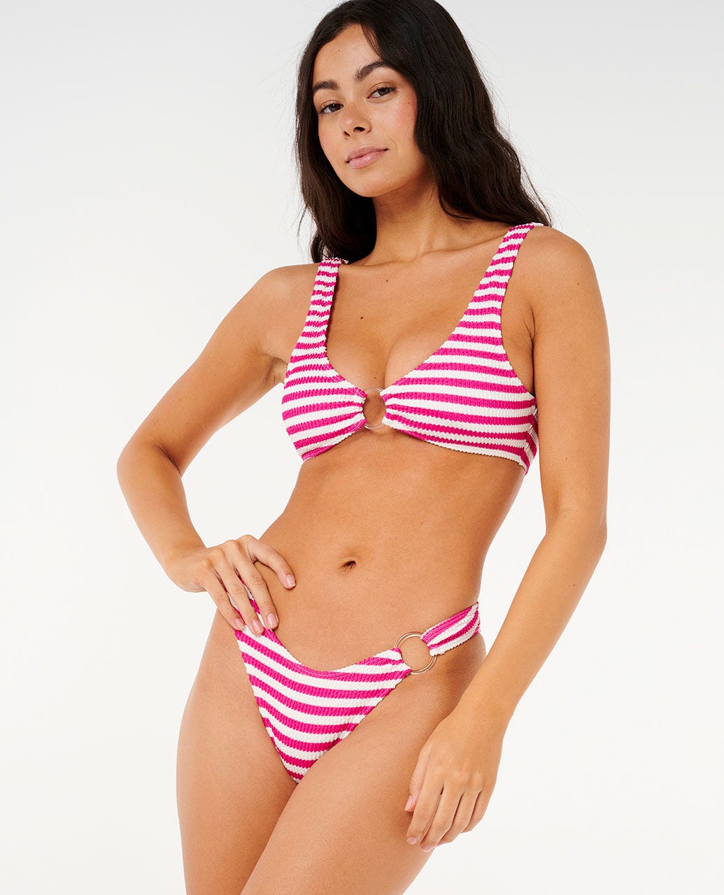 Es Vedra Stripe Bikini Crop