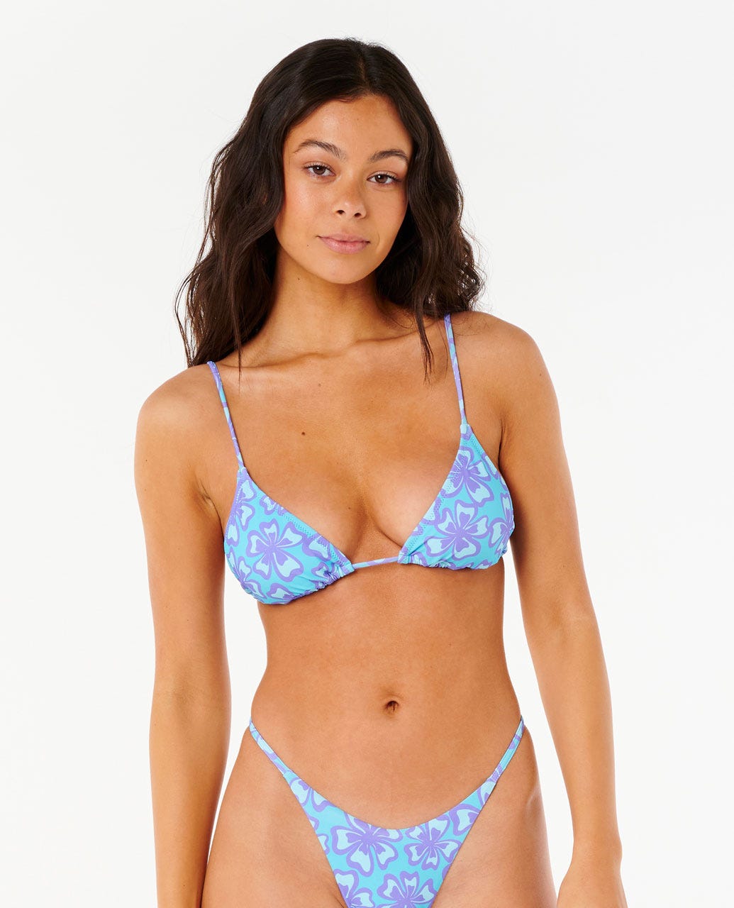 Neon Isles Sliding Triangle Bikini Top