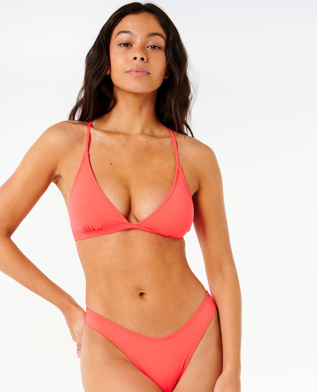 Classic Surf Crossback Triangle Bikini Top