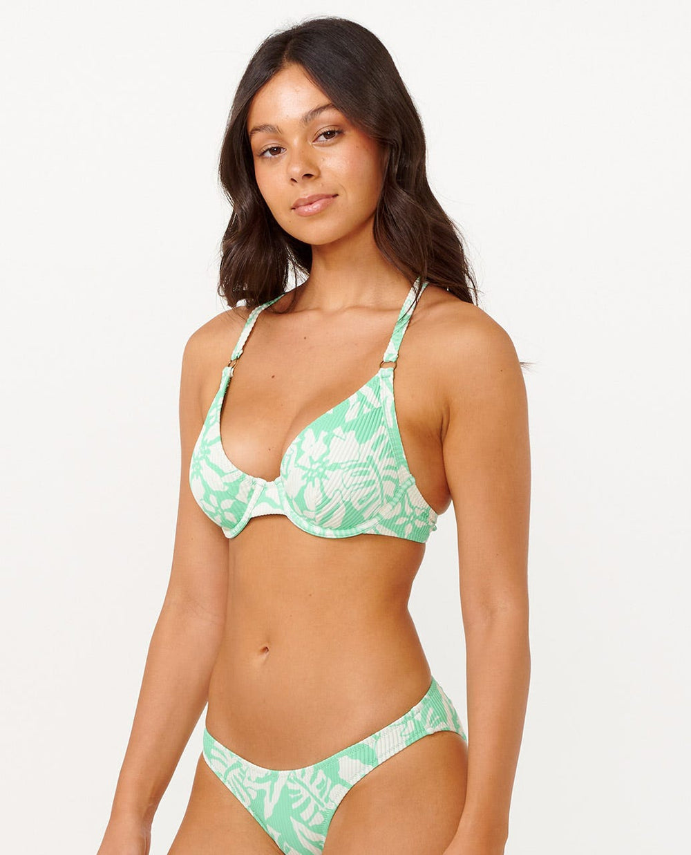 Sun To Sea D-DD Cross Back Bikini Top