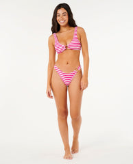 Es Vedra Stripe Hi Leg Skimpy Bikini Bottom