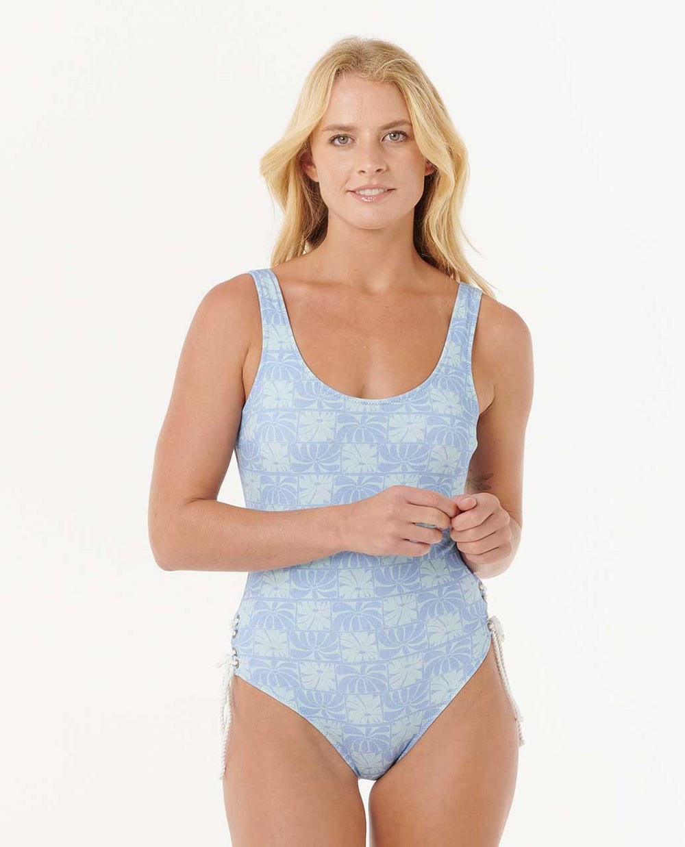 Artist Of The Search - Ty Williams Texture Cheeky Coverage One Piece Swimsuit