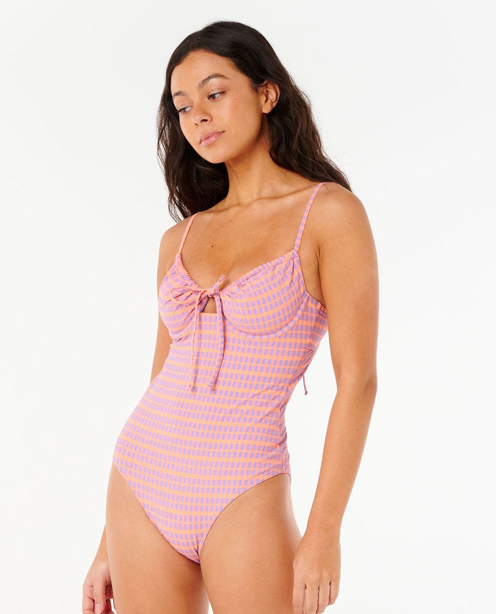 Isles Plaid Good Coverage One Piece