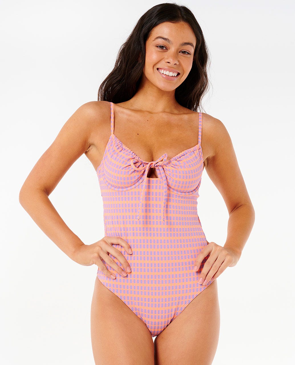Isles Plaid Good Coverage One Piece