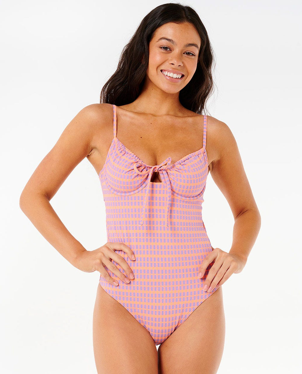 Isles Plaid Good Coverage One Piece