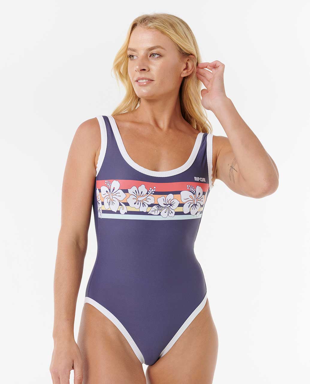 Waikiki Waves Good Coverage One Piece
Swimsuit