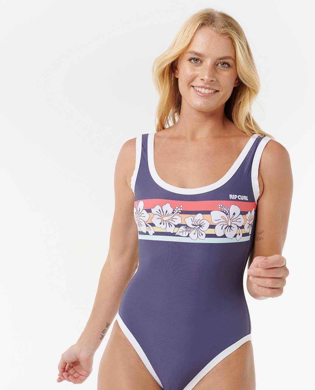 Waikiki Waves Good Coverage One Piece
Swimsuit