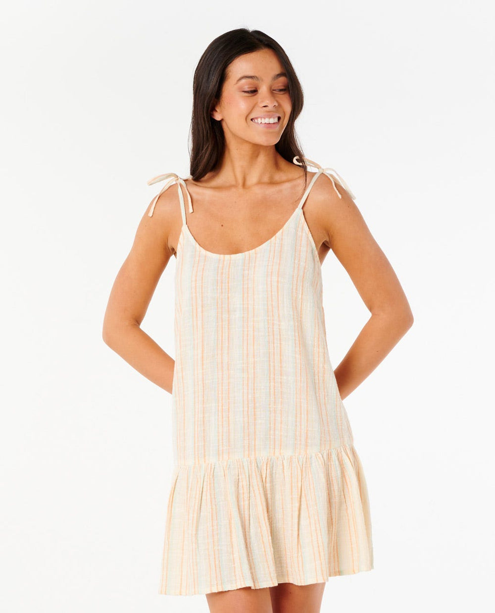 Classic Surf Stripe Cover Up