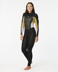 Women's Omega 4/3 Back Zip Fullsuit Wetsuit