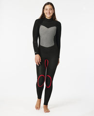 Women's Omega 4/3 Back Zip Fullsuit Wetsuit