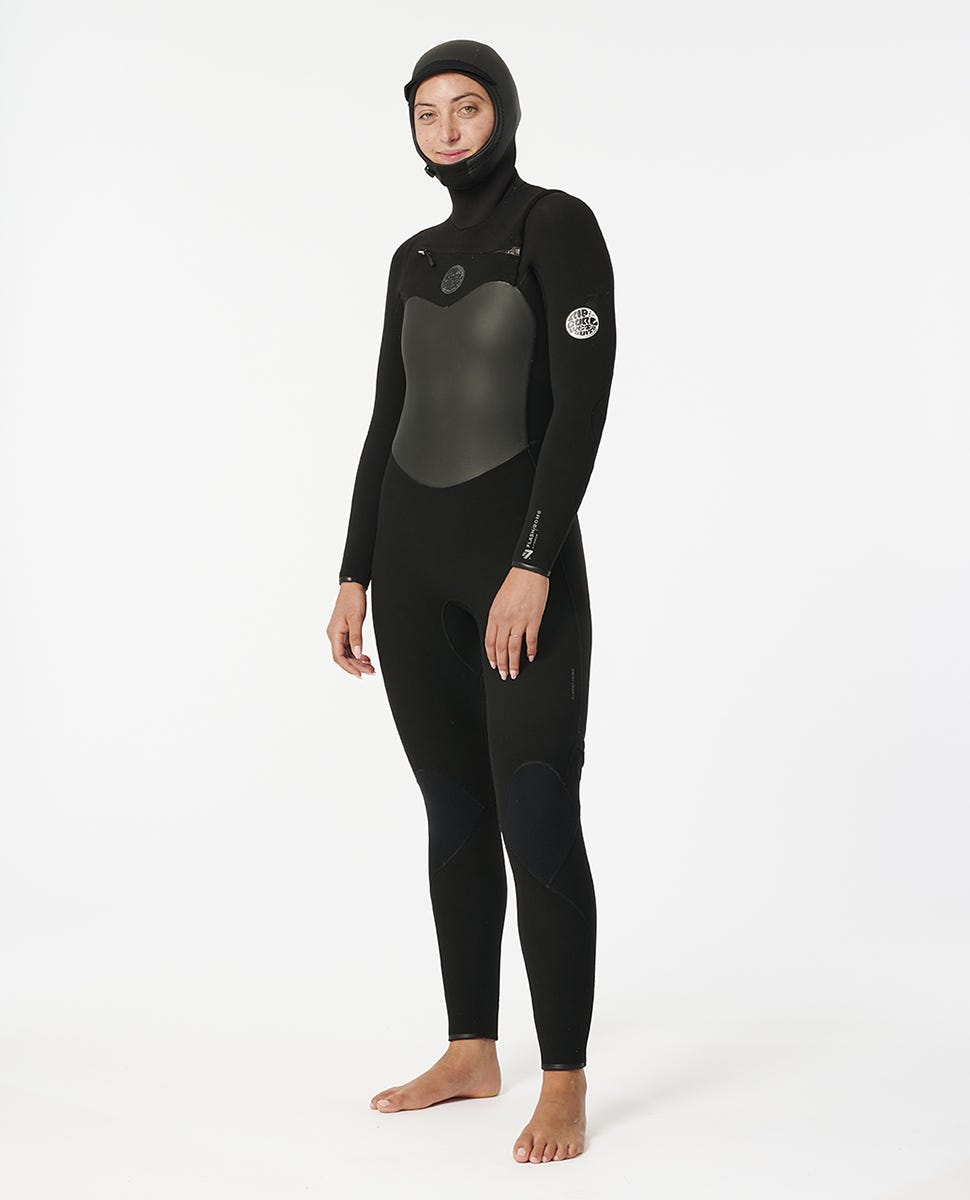 Women's Flashbomb 6/4 Hooded Chest Zip Fullsuit Wetsuit