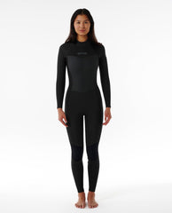 Womens Dawn Patrol 4/3 back Zip Wetsuit