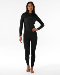 Womens Dawn Patrol 4/3 back Zip Wetsuit