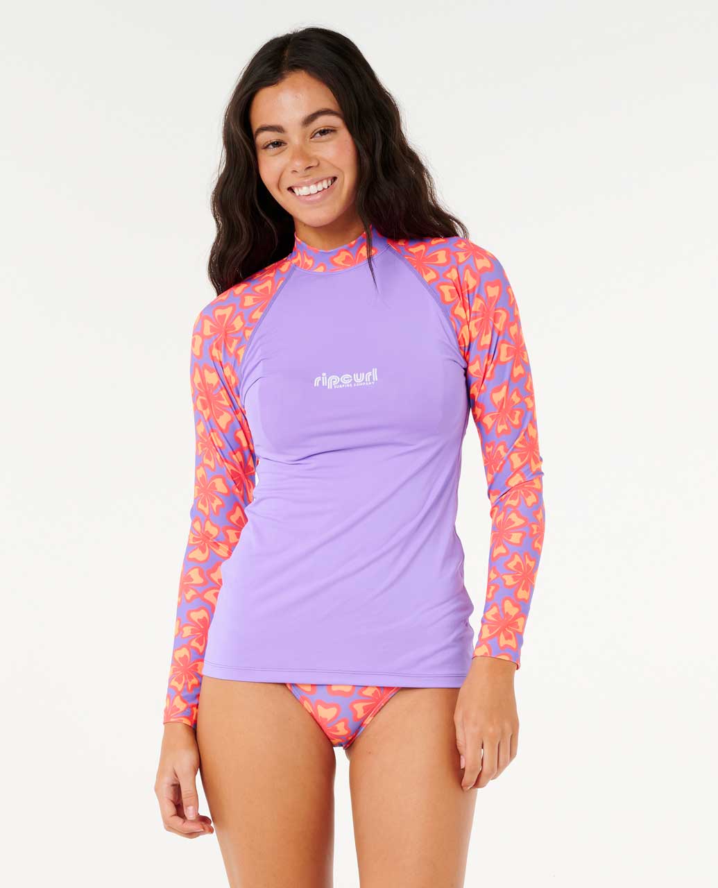 Neon Isles Long Sleeve UPF Rash Guard