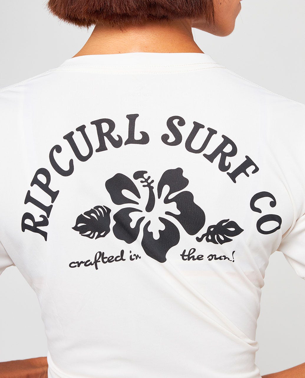 Hibiscus Surflite UPF50+ Rash Guard
