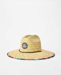Mixed Straw Sun Hat