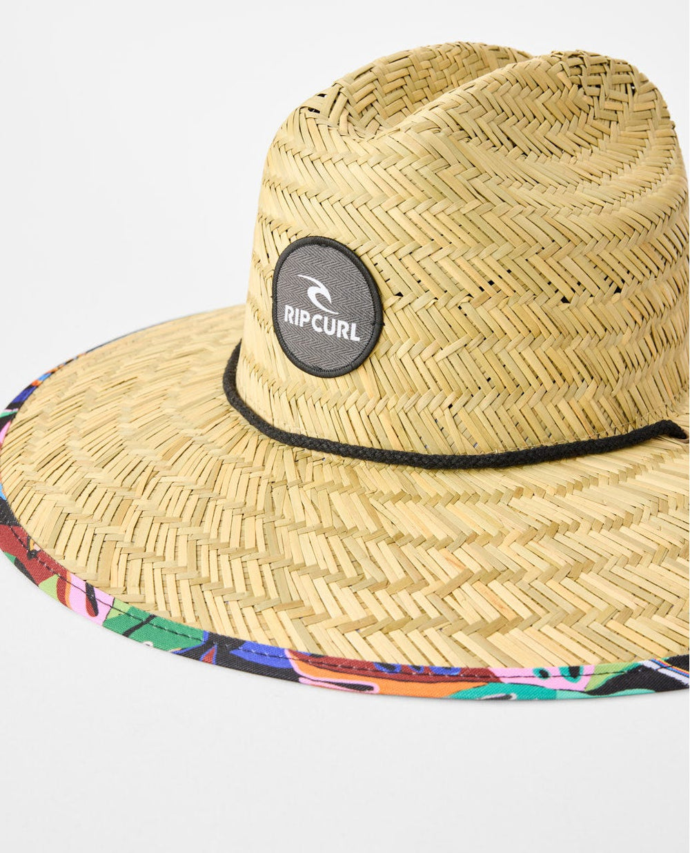 Mixed Straw Sun Hat