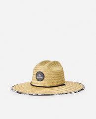 Mixed Straw Sun Hat
