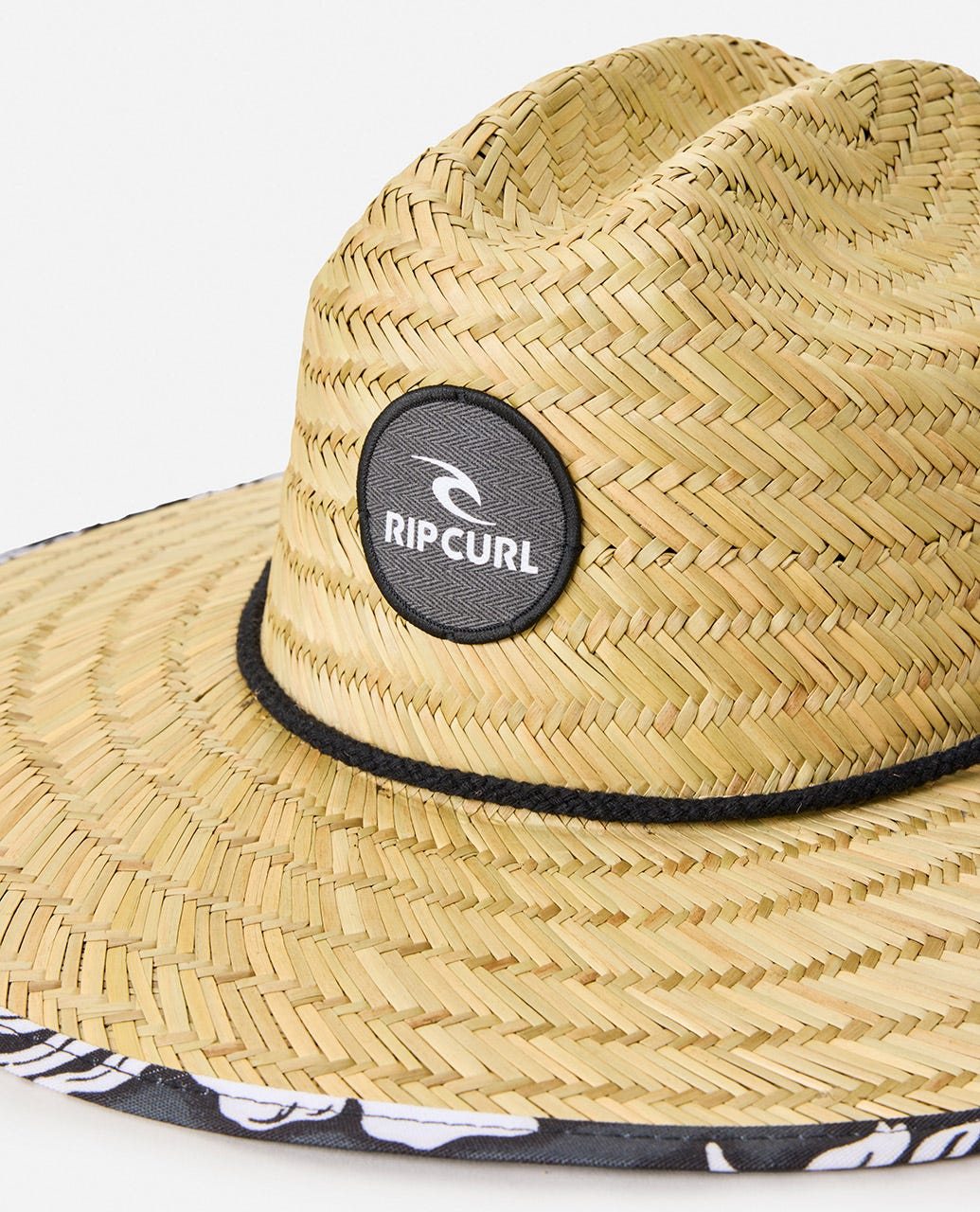 Mixed Straw Sun Hat