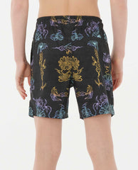 Tropic Daze Floral Volley - Boys (8-16 years)