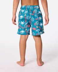 Wave Dayz Volley Boardshort - Boys (1-8 years)