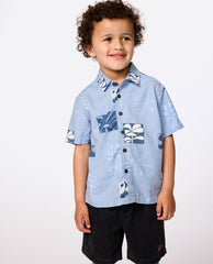 Artist Of The Search - Ty Williams Short Sleeve Shirt - Boys (1-8 years)