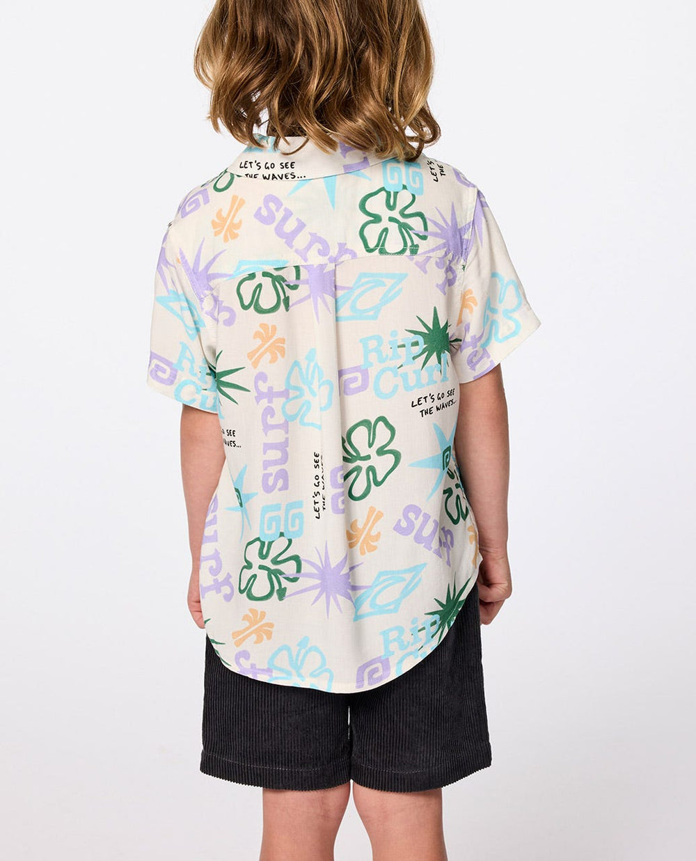 Wave Dayz Short Sleeve Shirt - Boy(1-8 years)