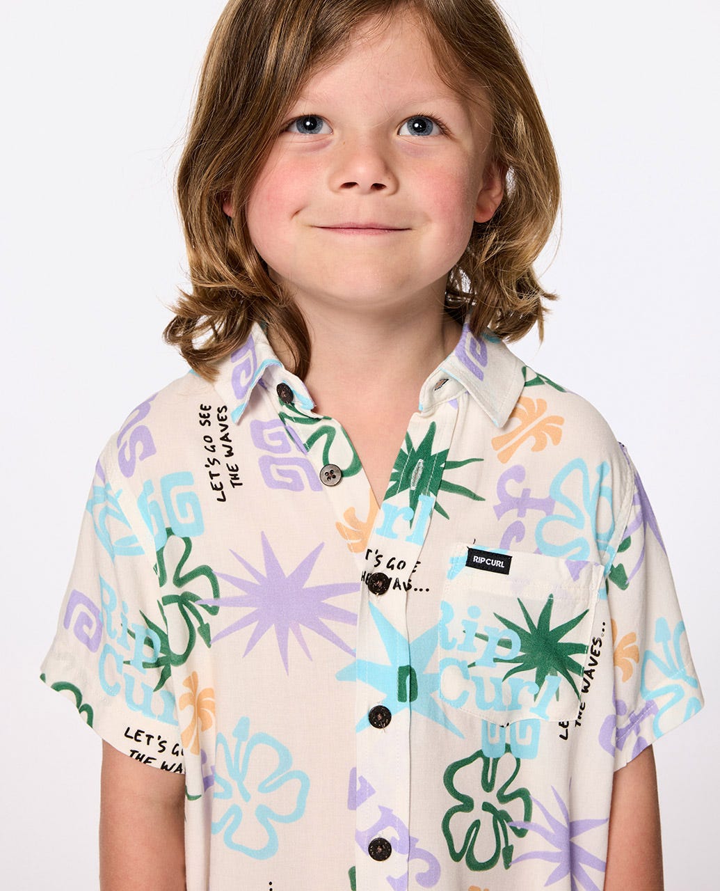 Wave Dayz Short Sleeve Shirt - Boy(1-8 years)