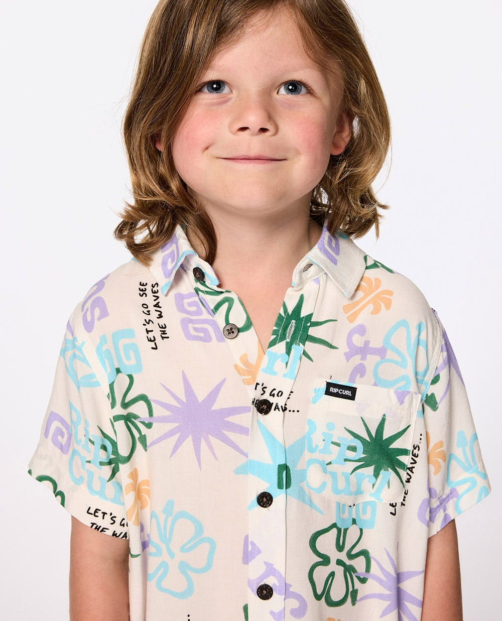 Wave Dayz Short Sleeve Shirt - Boy(1-8 years)